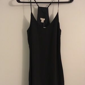 NWT black racerback dress from J. Crew Factory